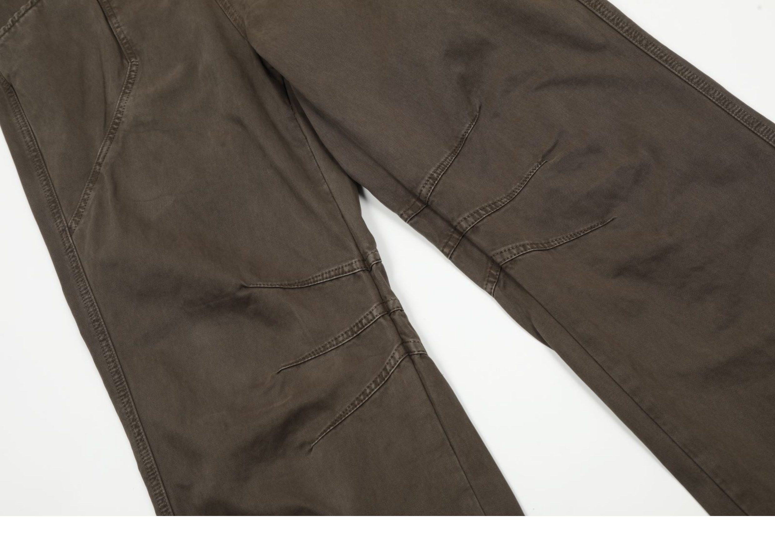 美拉德纯棉直筒牛仔裤High-Rise Straight Trouser main image 1