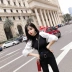 Nữ mùa thu 2018 mới thời trang Hàn Quốc tay áo phồng ngọt ngào để nhận eo áo len rỗng áo áo gile len Áo / áo thun