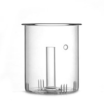 Glass tea leak glass lid liner teapot accessories matching pot lid cup lid bladder filter tea leak