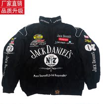 F1 Racing Suit Winter Coat Cotton Jacket Long Sleeve Car Racing Suit Auto Repair Motorcycle Suit Team Motorcycle Riding Suit