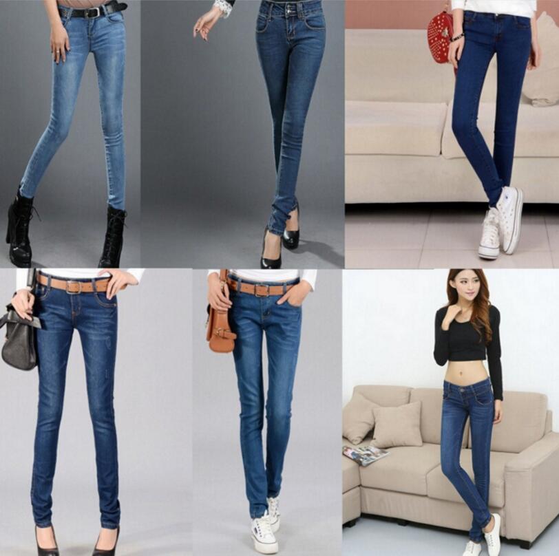 Gian hàng cung cấp bán buôn mùa xuân phụ nữ denim quần thời trang kích thước lớn là mỏng phụ nữ quần jean nhà máy sản xuất trực tiếp bán hàng những mẫu đầm đẹp