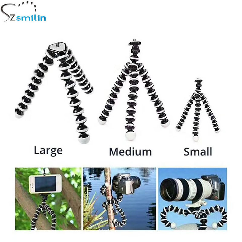 Eight-claw fish tripod phone bracket i phone xr live bracket octopus phone holder-Taobao
