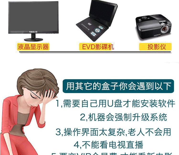 Mạng phát sóng vàng set-top box wifi không dây TV HD trực tiếp Android 3d người chơi trò chơi tại nhà bộ phát wifi 5g