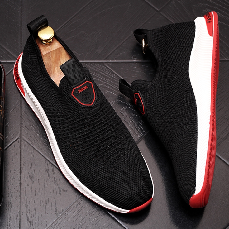 Men's shoes Summer breathable One foot pedal mesh shoes Han version 100 hitch Tide Casual sports Nets heels Lazy Human Shoes