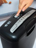 Small Shredder for Office and Home Use, Strip Shredder, Mini Electric Desktop Document Automatic Shredder