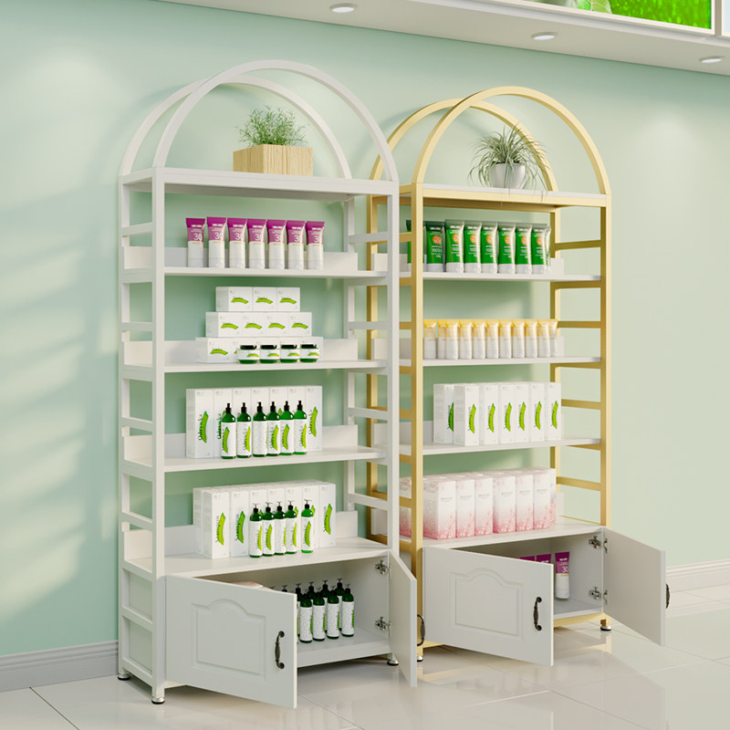 Cosmetic Display Cabinet Beauty Salon Skin Care Products Exhibition Stand Mother & Baby Shop Mei Chia Store Combined Shelving Mall Shelving
