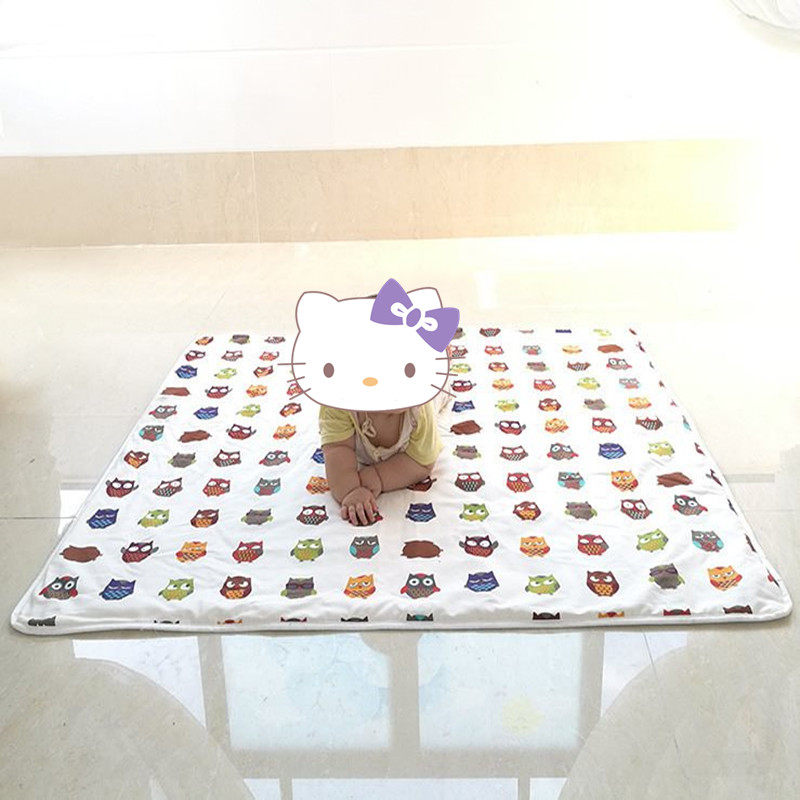 INS children tent floor mat living room bedroom table and chair thickened carpet baby toy crawling mat outdoor picnic mat