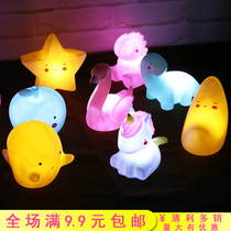 ins explosive toys smiley face clouds star Moon Soothing glowing cute night light feeding lamp baby sleep