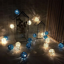 Christmas decorative lights Net red living room wall decoration bedroom wedding room party photo wall decoration girl heart room pendant