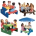 Hoa Kỳ nhập khẩu nhỏ bàn gấp dã ngoại Tektronix bàn ghế trẻ em học vẽ tranh trò chơi bàn ngoài trời ô bàn ghế - Phòng trẻ em / Bàn ghế