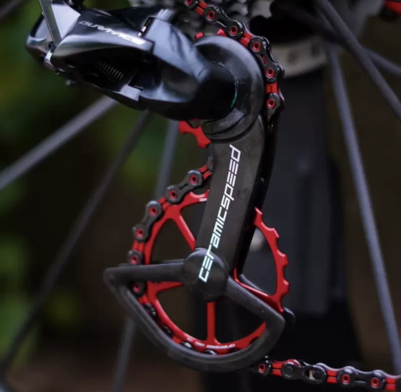 Quicklink Large Chicken Leg Wireless Electronic Shifting Rear Derailleur Large Guide Wheel Sram Red Axs