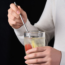 ins stainless steel 304 coffee mixing spoon short medium long Japanese Net red creative ice spoon mug mixing seasoning spoon