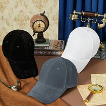 Han Edition autumn and winter plus 2022 new middle - aged warm baseball cap men thicken the head around the ducktongue hat
