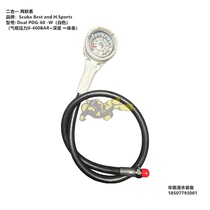 New batch of high-precision commercial diving all-steel two-in-one diving watch with luminous function