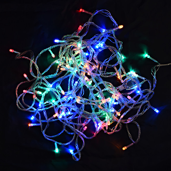 Color Lights Flashing Lights String Full Sky Stars Light Snowflakes Christmas Tree Decorations Nets Red Room Arrangement Mori Christmas