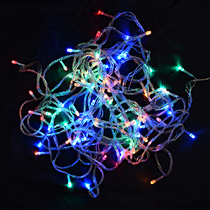 Lantern flashing lights string lights Full of Sky star lights small snowflake Christmas tree decoration Net red room layout Mori Christmas