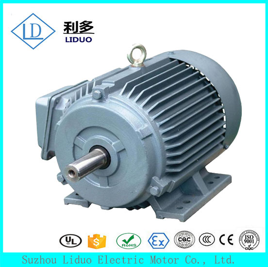 Variable pole multi-speed three-phase asynchronous motor YD100L1-6 4 pole 1 3 1 8kw vertical two-speed AC motor