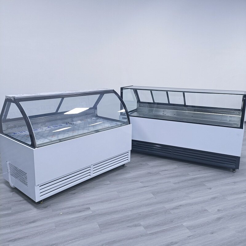 New duck neck display cabinet air cooled cooked cooked fresh duck display cabinet cooling cabinet halogen cabinet