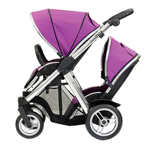 Съёмная коляска для близнецов, складная башенка, детская тележка с сидением для двоих, можно сидеть и лежать