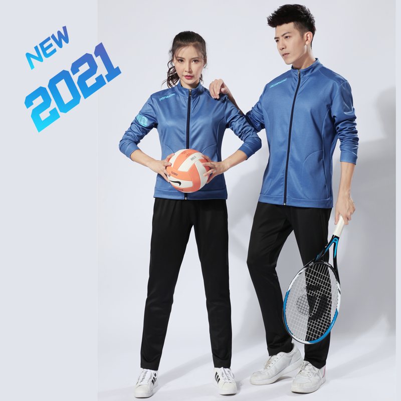 2021 Autumn Winter New Badminton Suit Long Sleeve Suit for men and women with the same speed dry and breathable table tennis volleyball jacket
