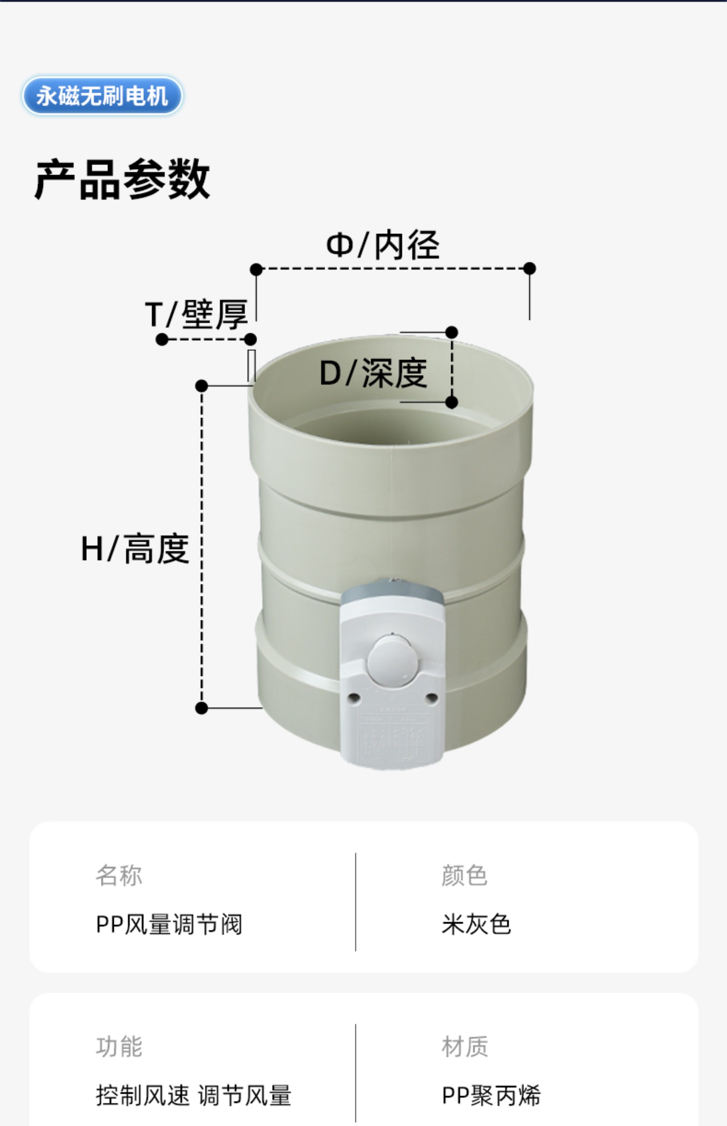 Plastic Motorized Air Damper Valve - Round and good sealing effect 43 Plastic Motorized Air Damper Valve - Round and good sealing effect 25