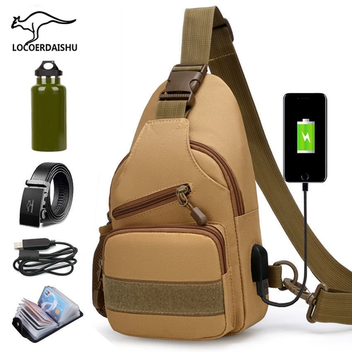 Износостойкая водонепроницаемая тактическая нагрудная сумка подходит для мужчин и женщин, сумка на одно плечо, рюкзак для путешествий, официальный продукт