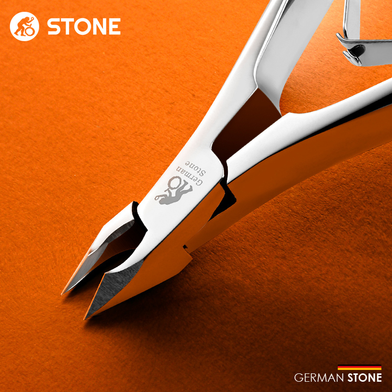 Stone/Ston German Stainless Steel High-Quality Nail Clippers, Cuticle Nippers, Foot Skin Nippers, Professional Nail Groove Trimming Tools Stone/Ston German Stainless Steel High-Quality Nail Clippers, Cuticle Nippers, Foot Skin Nippers, Professional Nail Groove Trimming Tools