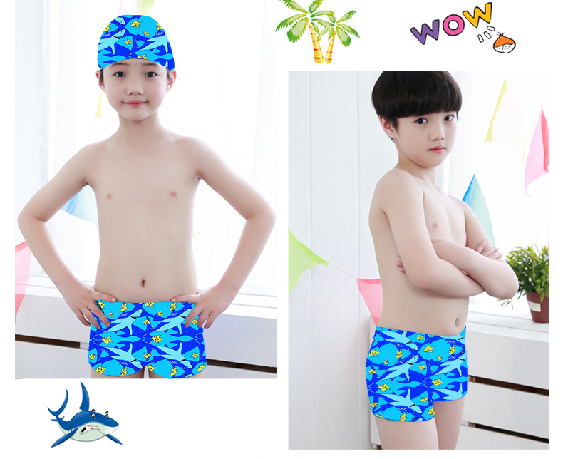 Bạn bơi trẻ em đồ bơi quần bơi bé trai đồ bơi bé dễ thương cậu bé chia đồ bơi cậu bé lớn mùa xuân nóng bộ đồ bơi cho bé gái 11 tuổi