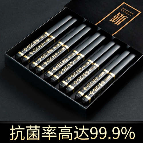 Палочки для еды для домашнего использования, высококачественная нескользящая металлическая посуда, новая коллекция