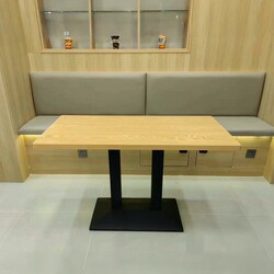 Scandinavian modern table and chair combination snack noodle restaurant restaurant barbecue milk tea dessert cafe table and chair catering business