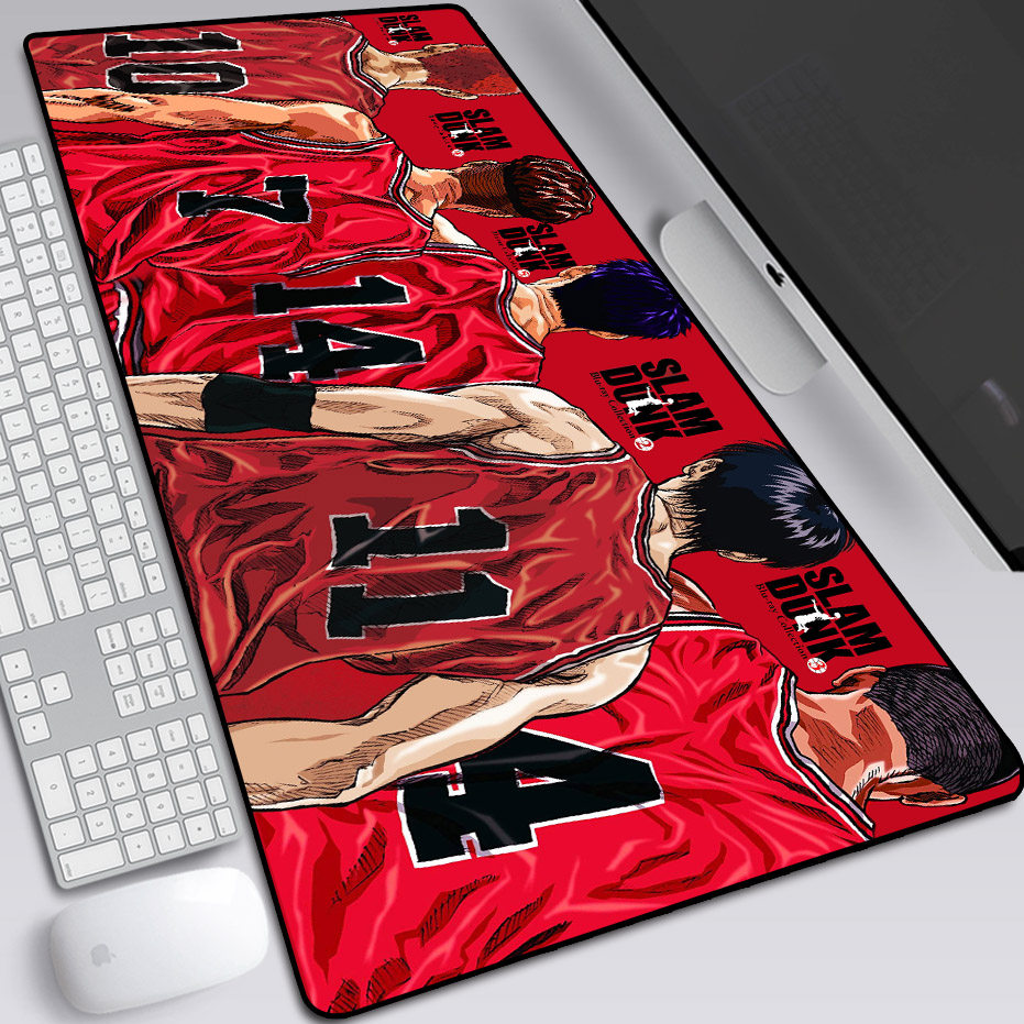 SLAMDUNK male children when they enter a bottle basketball Flyer Cherry Wood Flower Dau Stream Sichuan Maple Dunk Basket Master Slip Rat Mat desk cushion