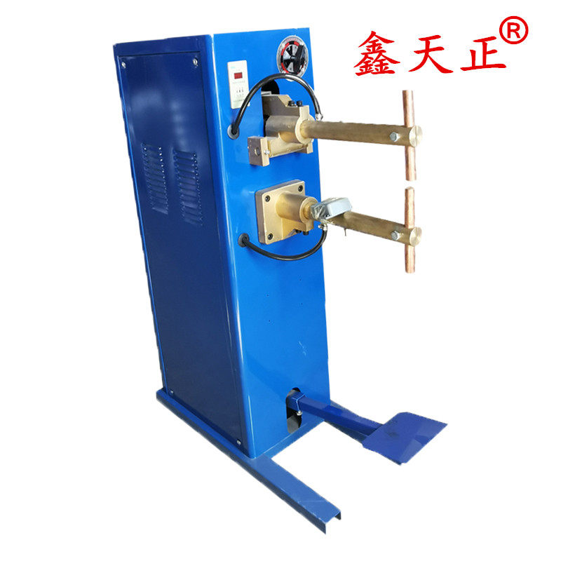 Xin Tianzheng DN-50 point welder leakage manure plate production bed cement pipe rebar wire sheet pedalling desktop touch welding machine