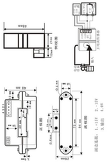 Зажим трансформатор тока 钳型变送器测量10kv霍尔元件jlkt-6精量制造非接触式0-150a电流ad