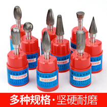 Golden Eagle carbide rotary file milling cutter grinding head 6mm cylindrical metal grinding head electric drill file tungsten steel milling cutter
