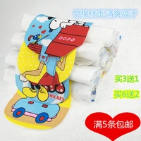 Детское полотенце от пота, детский хлопковый марлевый шарф для младенца, 0-5-10 лет