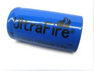 16340 Rechargeable lithium battery CR123A battery 1200mAh 3 7V