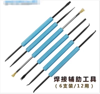 Инструмент для сварки обслуживания 6 -Piece Set/12 Использует вспомогательный инструмент сварки, чтобы почистить нажимание крюка для конического крючка вилки, чтобы снять чип коробки с оболочкой