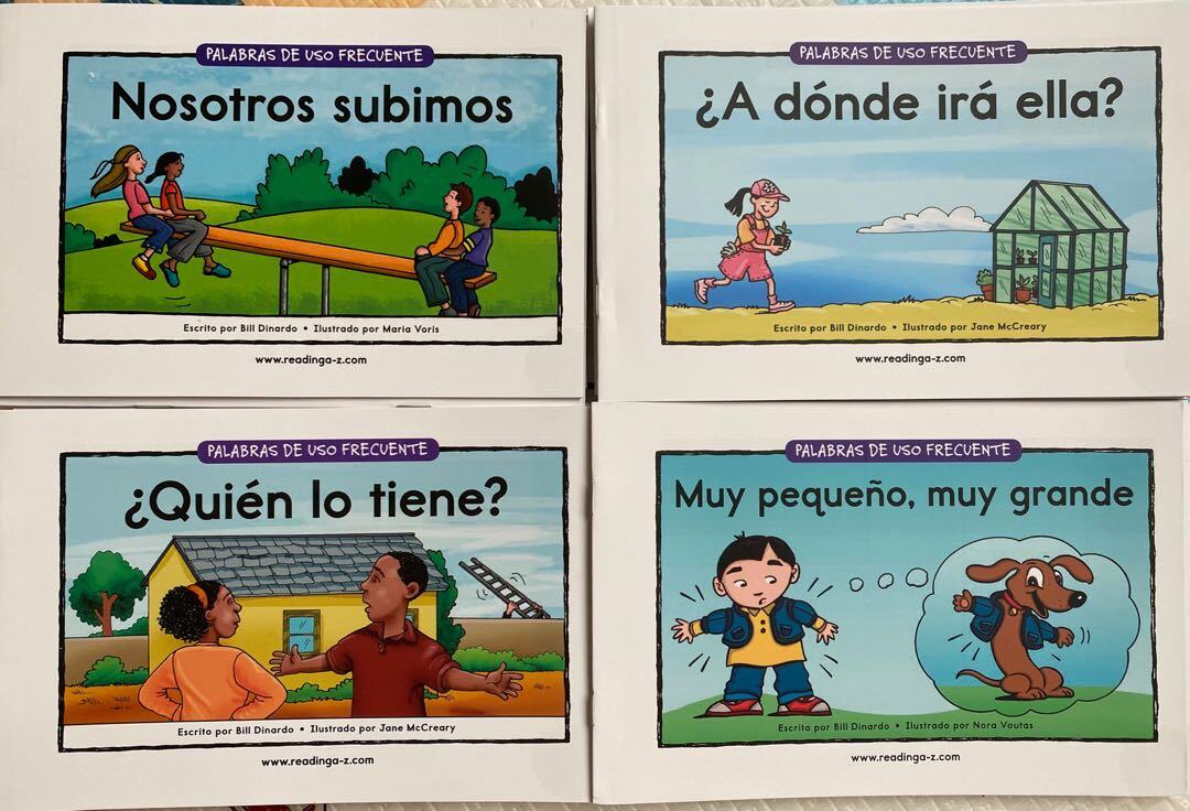 Point-reading version of Spanish RAZ high-frequency words 36 volumes ABC-level Spanish common words support small masters and small tadpoles
