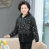 Quần áo thu đông của phụ nữ trung niên và cao tuổi cộng với áo khoác lông cừu, áo nịt ấm áp kiểu cowgirl, váy của mẹ, cộng với kích thước cộng với phân bón, tất cả đều phù hợp - Trench Coat Trench Coat