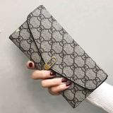 Модный бумажник, сумка с петлей на руку, длинная сумка через плечо, кошелек с молнией, популярно в интернете, в корейском стиле, городской стиль, яркий броский стиль