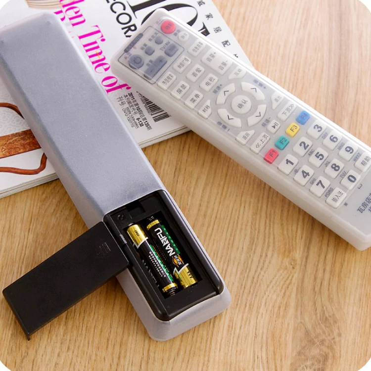 Transparent silicone remote control, TV, protective case, waterproof dust cover
