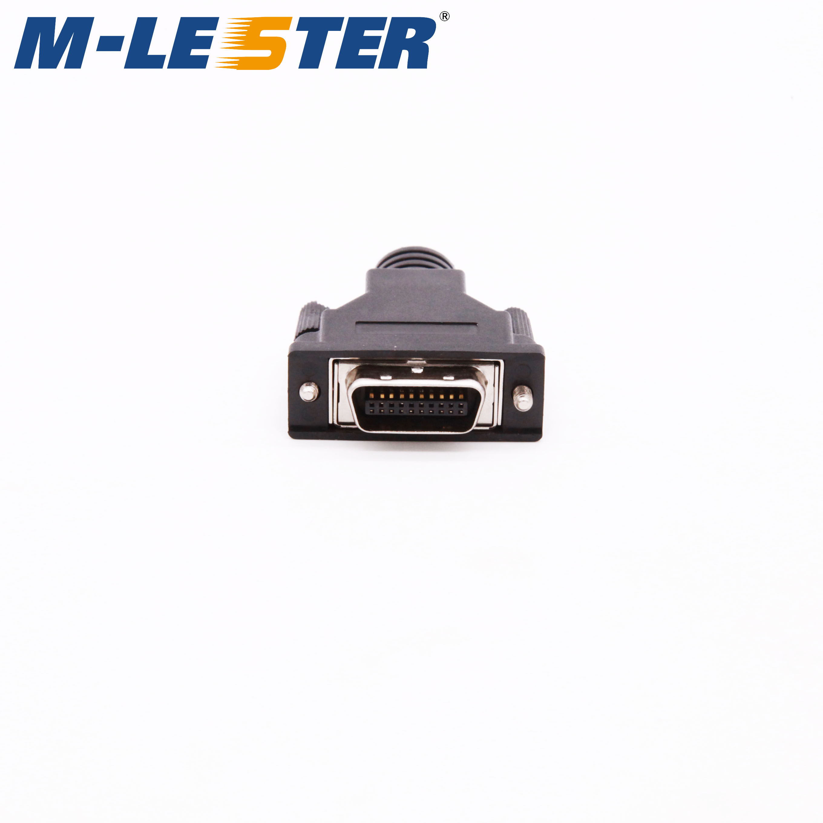 Mengleisite MC20M-K-AS SCSI20pin screw plastic shell connector HPCN20 male pressure line connector