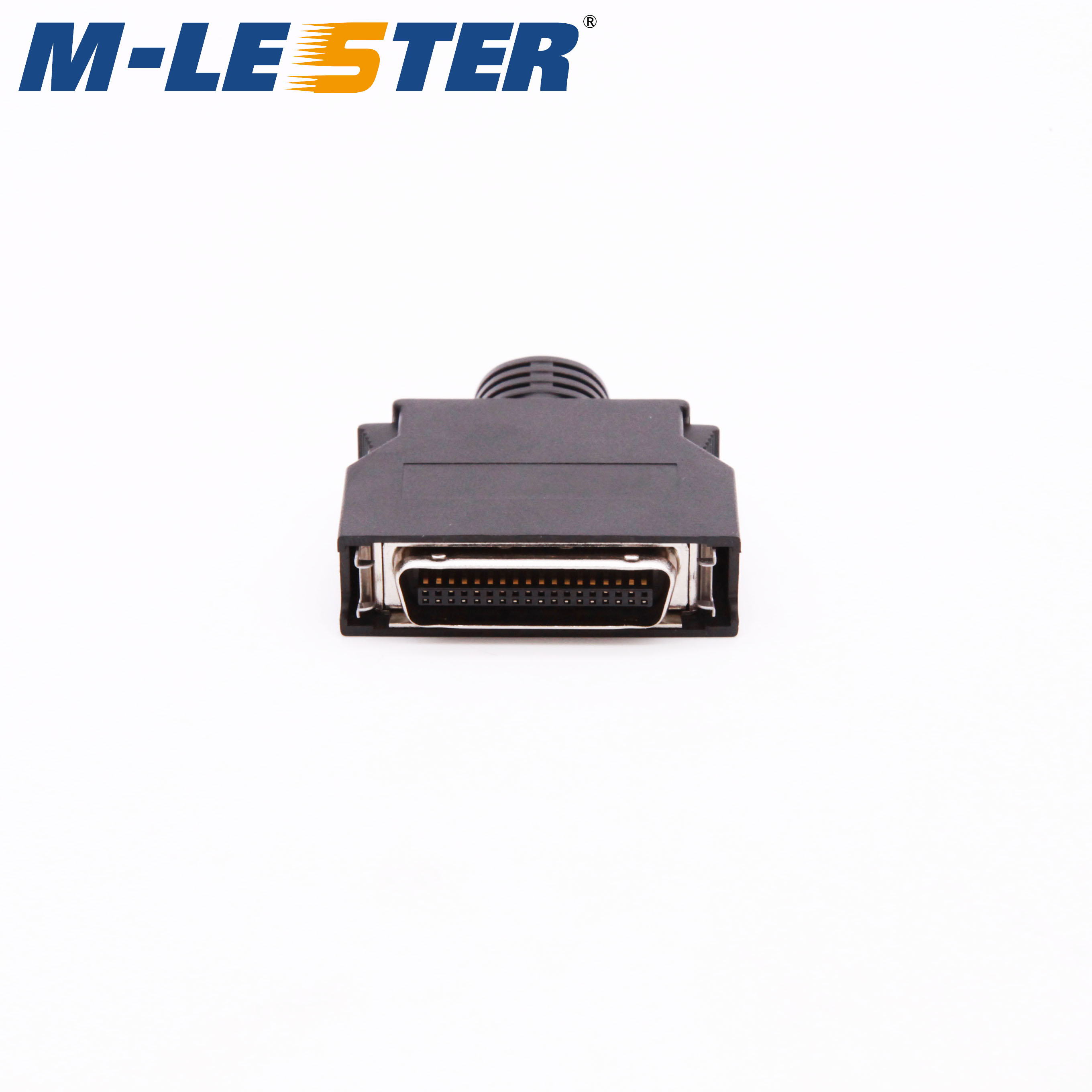 Meng Leitsut MC36M-K-AL SCSI36pin spring sheet plastic shell connector HPCN36 male welding wire connector