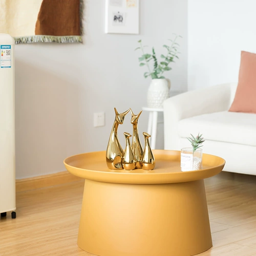 Креативный золотой современный керамический декор для гостиной, простой и элегантный дизайн, легкий роскошный стиль