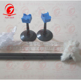 Friction-up electric glass-stick pair of attached silk adhesive rods a pair of epiphysic leather belt swivel frame physical experimental equipment