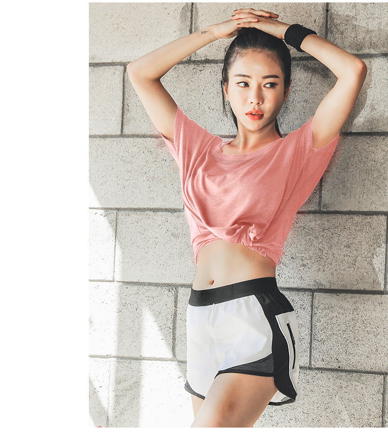 Online Red Sports Casual Suit Women 2022 Spring Summer thin section Anti-walking light loose Lean Running Fitness Yoga Suit