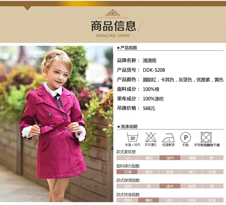 Manteau pour fille DIDICOOL - Ref 2162708 Image 16