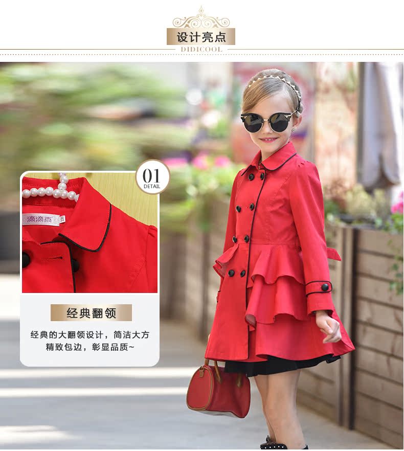 Manteau pour fille DIDICOOL - Ref 2162605 Image 10