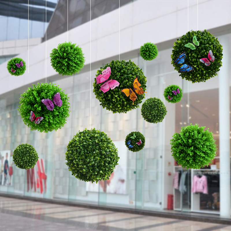 Milan Grass Ball Aerial Ornaments Kindergarten School Shop Mall