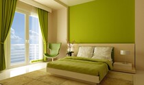 Light green interior walls Emulsion Paint Light Green Dark Green Grass Green Leafy Green Interior Wall Net Taste Eco-friendly Wall Paint Toning Color